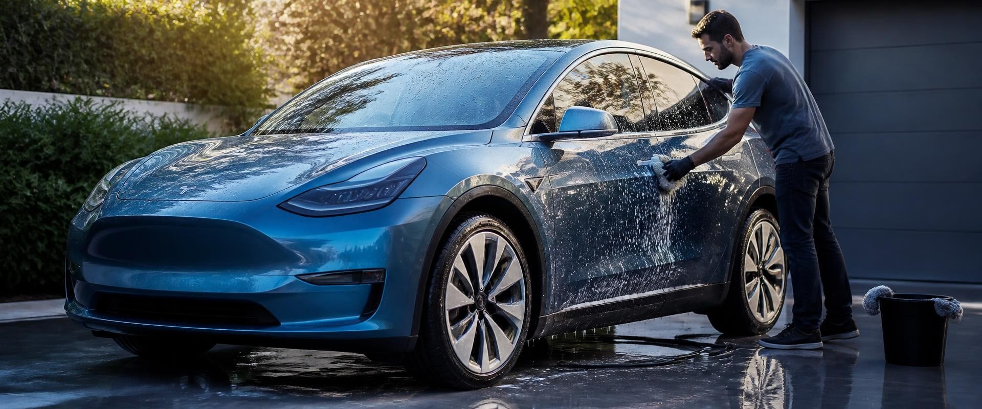 Electric Cars and Exterior Care: Simple Car Wash Tips for Owners